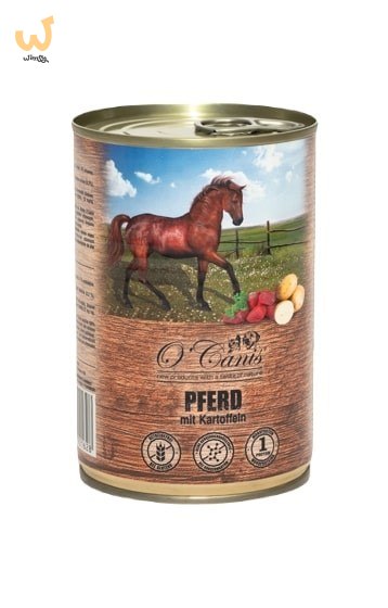 O'CANIS Konina z ziemniakami - mokra karma dla psa - 400 g O'CANIS Konina z ziemniakami - mokra karma dla psa - 400 g