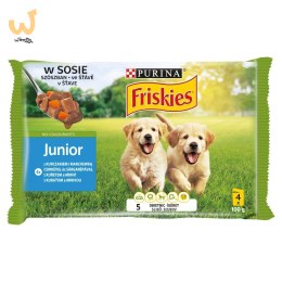 PURINA Friskies Junior Kurczak mar 4x100g