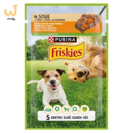 Purina FRISKIES ADULT Dog CiG Kurczak, marchew 85g
