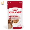 ROYAL CANIN SHN Medium Adult w sosie - mokra karma dla psa dorosłego - 10x140 g