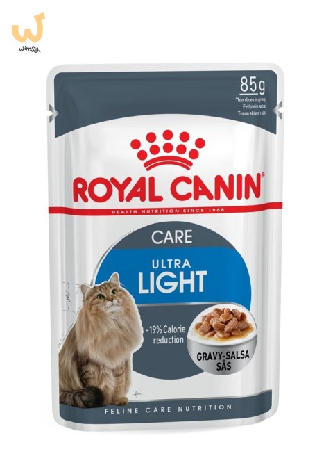 ROYAL CANIN Ultra Light in gravy - saszetka 12x85g ROYAL CANIN Ultra Light in gravy - saszetka 12x85g