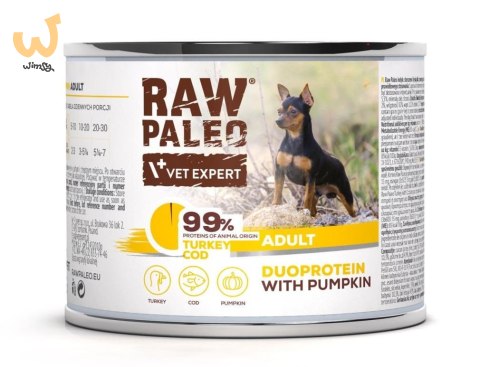 Raw Paleo Turkey&Cod Adult Can 200g