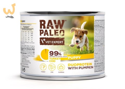 Raw Paleo Turkey&Cod Puppy Can 200g