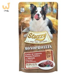 STUZZY dla psów Grain Free Monoprotein Wołowe z Borówkami 150g