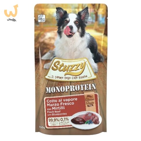 STUZZY dla psów Grain Free Monoprotein Wołowe z Borówkami 150g STUZZY dla psów Grain Free Monoprotein Wołowe z Borówkami 150g