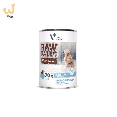 VetExpert Raw Paleo Dorsz Adult Can 400g VetExpert Raw Paleo Dorsz Adult Can 400g