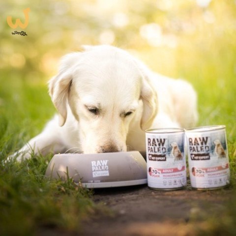 VetExpert Raw Paleo Wieprzowina Adult Can 800g VetExpert Raw Paleo Wieprzowina Adult Can 800g