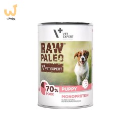 VetExpert Raw Paleo Wieprzowina Puppy Can 400g