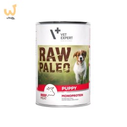 VetExpert Raw Paleo Wołowina Puppy Can 400g
