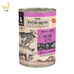 Wiejska Zagroda dla szczeniąt Mięsna uczta 400g