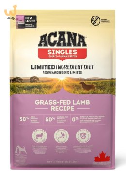 ACANA Singles Grass-Fed Lamb - sucha karma dla psa - 6 kg
