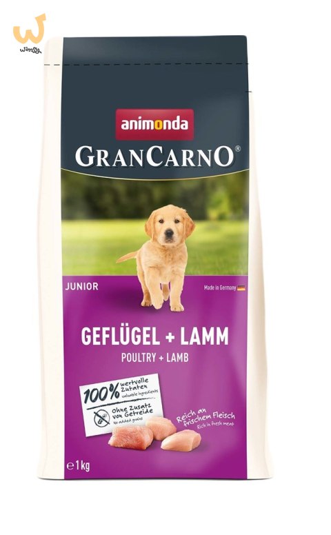ANIMONDA Gran Carno Junior Poultry + Lamb 1kg