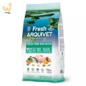 ARQUIVET FRESH - półwilgotna karma dla psa - kaczka z rybą oceaniczną - 10kg