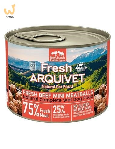 Arquivet Fresh MINI klopsiki z wołowiny w sosie 200g Arquivet Fresh MINI klopsiki z wołowiny w sosie 200g