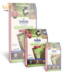 BOSCH Sensitive Lamb & Rice - karma dla psów z wrażliwym żołądkiem z jagnięciną i ryżem 3kg
