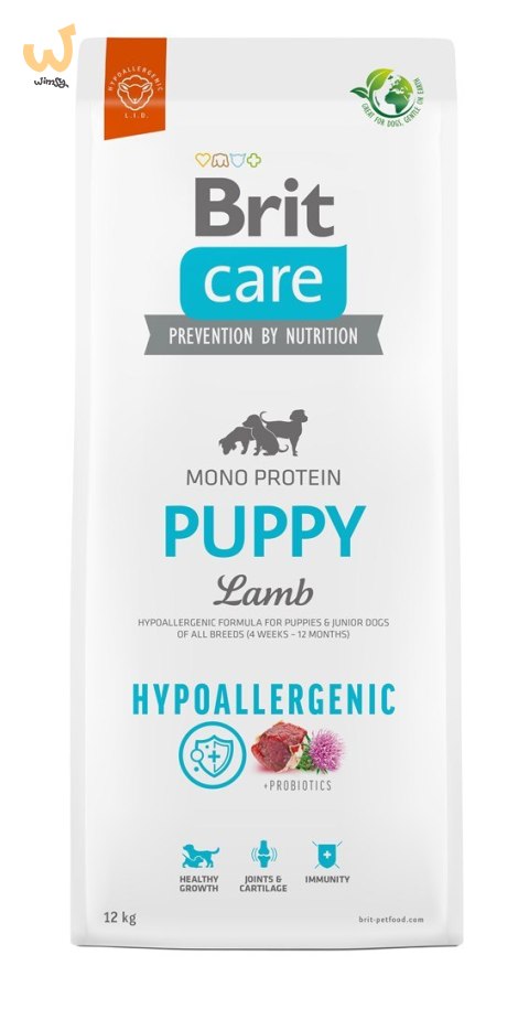 BRIT Care Hypoallergenic Puppy Lamb - sucha karma dla szczeniąt - 12 kg BRIT Care Hypoallergenic Puppy Lamb - sucha karma dla szczeniąt - 12 kg