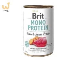 BRIT Mono Protein tuńczyk z batatem - mokra karma dla psa - 400 g