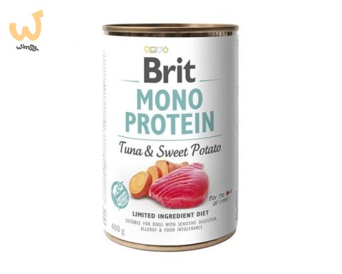 BRIT Mono Protein tuńczyk z batatem - mokra karma dla psa - 400 g