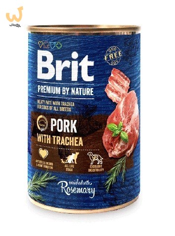 BRIT Premium by Nature Pork with Trachea - mokra karma dla psa - 400 g BRIT Premium by Nature Pork with Trachea - mokra karma dla psa - 400 g