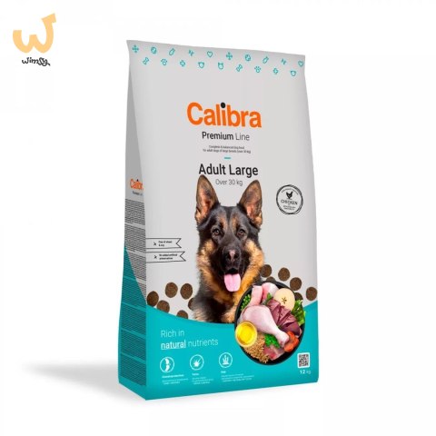 CALIBRA DOG PREMIUM Adult Large kurczak - karma dla psa 12 kg CALIBRA DOG PREMIUM Adult Large kurczak - karma dla psa 12 kg