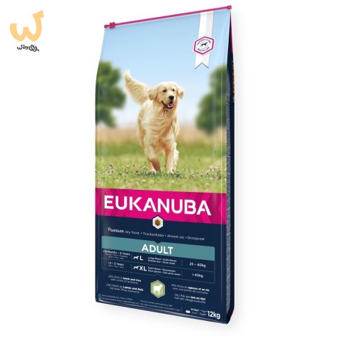 EUKANUBA Adult Large Breed rich in Lamb & Rice - karma dla psa - 12kg