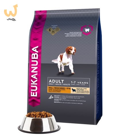 EUKANUBA Adult Small&Medium Breeds rich in lamb & rice - sucha karma dla psa - 12 kg