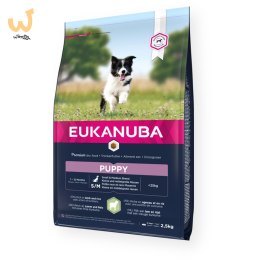 EUKANUBA Puppy & Junior Small & Medium Lamb & Rice - sucha karma dla szczeniąt - 2,5 kg