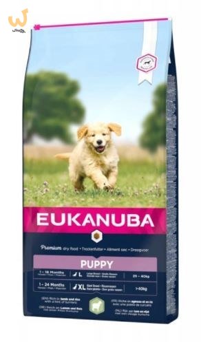 EUKANUBA Puppy & Junior rich in Lamb & Rice - sucha karma dla szczeniąt - 12kg EUKANUBA Puppy & Junior rich in Lamb & Rice - sucha karma dla szczeniąt - 12kg