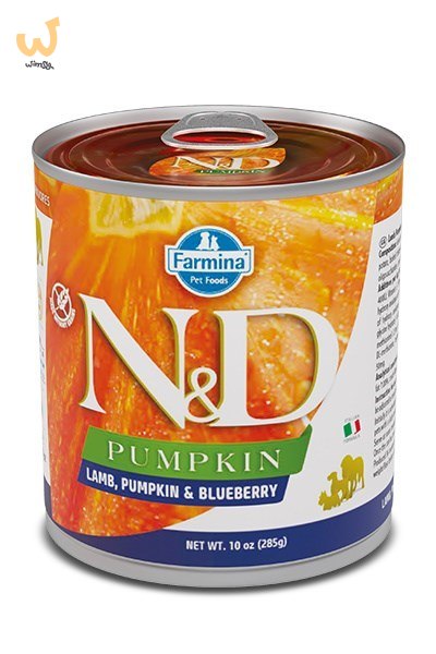 FARMINA N&D Dog Lamb, Pumpkin, Blueberry Adult - mokra karma dla psa - 285g FARMINA N&D Dog Lamb, Pumpkin, Blueberry Adult - mokra karma dla psa - 285g