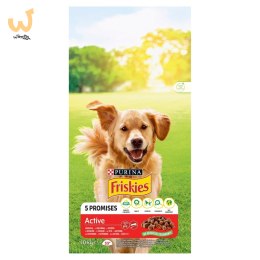 FRISKIES Active - sucha karma dla psa - 10kg