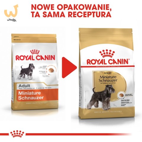 ROYAL CANIN BHN Miniature Schnauzer Adult - sucha karma dla psa dorosłego - 3kg ROYAL CANIN BHN Miniature Schnauzer Adult - sucha karma dla psa dorosłego - 3kg