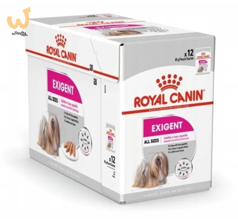 ROYAL CANIN CCN EXIGENT LOAF - mokra karma dla psa dorosłego - 12x85g ROYAL CANIN CCN EXIGENT LOAF - mokra karma dla psa dorosłego - 12x85g