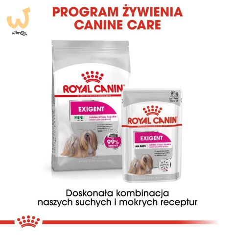 ROYAL CANIN CCN EXIGENT LOAF - mokra karma dla psa dorosłego - 12x85g ROYAL CANIN CCN EXIGENT LOAF - mokra karma dla psa dorosłego - 12x85g