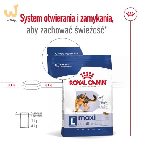 ROYAL CANIN SHN Maxi Adult - sucha karma dla psa dorosłego - 15 kg ROYAL CANIN SHN Maxi Adult - sucha karma dla psa dorosłego - 15 kg