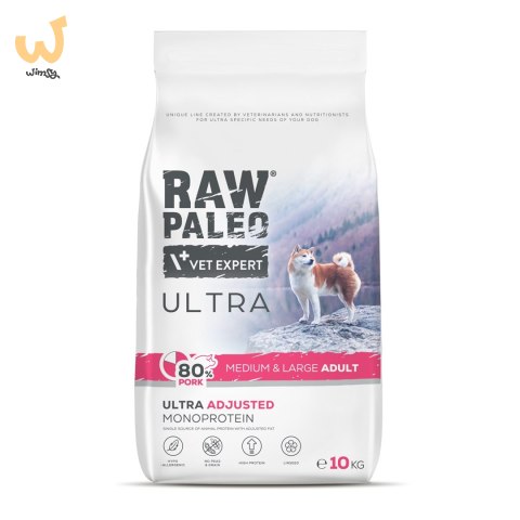 Raw Paleo Ultra Pork Medium&Large Adult 10kg