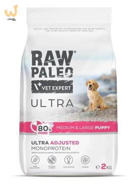 Raw Paleo Ultra Pork Medium&Large Puppy 2kg