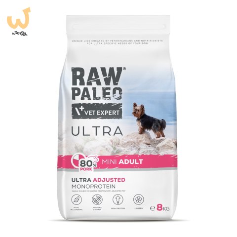 Raw Paleo Ultra Pork Mini Adult 8kg