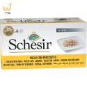SCHESIR Adult M-Pack Filety z kurczaka z szynką 4x85g