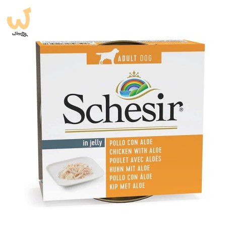 SCHESIR dla psów Adult w Galarecie Fileciki z Kurczaka i Aloesem 150g SCHESIR dla psów Adult w Galarecie Fileciki z Kurczaka i Aloesem 150g