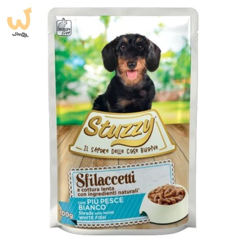 STUZZY SHREDS z WHITEFISH 100g STUZZY SHREDS z WHITEFISH 100g