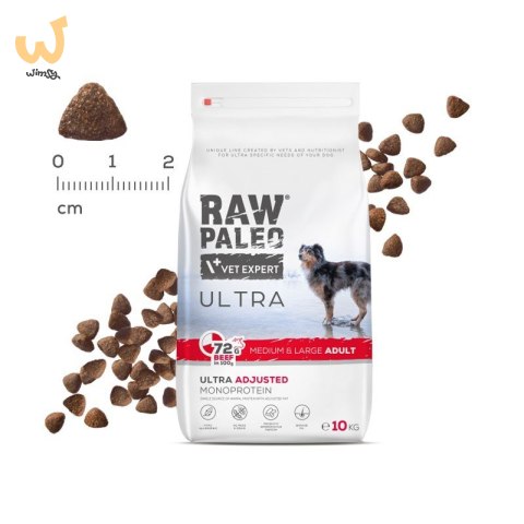 VetExpert Raw Paleo Ultra Wołowina Medium&Large Adult 10kg VetExpert Raw Paleo Ultra Wołowina Medium&Large Adult 10kg