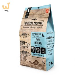 Wiejska Zagroda Ryby Morskie (dorosły) chrupki M - Karma sucha dla psa - 9kg