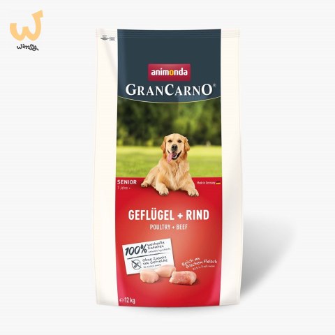 ANIMONDA Gran Carno Senior Poultry + beef 12kg