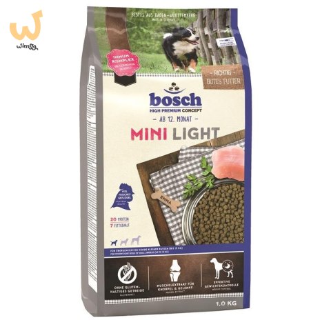 BOSCH Mini Light - dla otyłych psów małych ras 2,5 kg BOSCH Mini Light - dla otyłych psów małych ras 2,5 kg