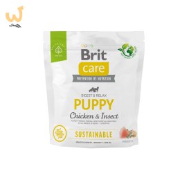 BRIT Care Sustainable Puppy Chicken & Insect - sucha karma dla szczeniąt - 1 kg