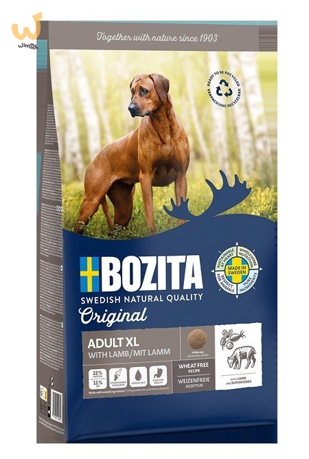 Bozita Original Adult XL z Jagnięciną - sucha karma dla psa - 12 kg Bozita Original Adult XL z Jagnięciną - sucha karma dla psa - 12 kg