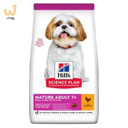 HILL'S SCIENCE PLAN Canine Mature Adult Small & Mini - sucha karma z kurczakiem dla psów starszych małych ras - 1,5 kg