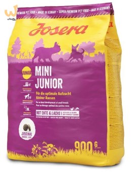 JOSERA MiniJunior - sucha karma dla szczeniąt małych ras 900 g