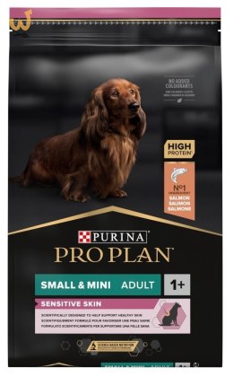 PURINA PRO PLAN Adult Small & Mini Sensitive Skin - sucha karma dla psa - 7kg