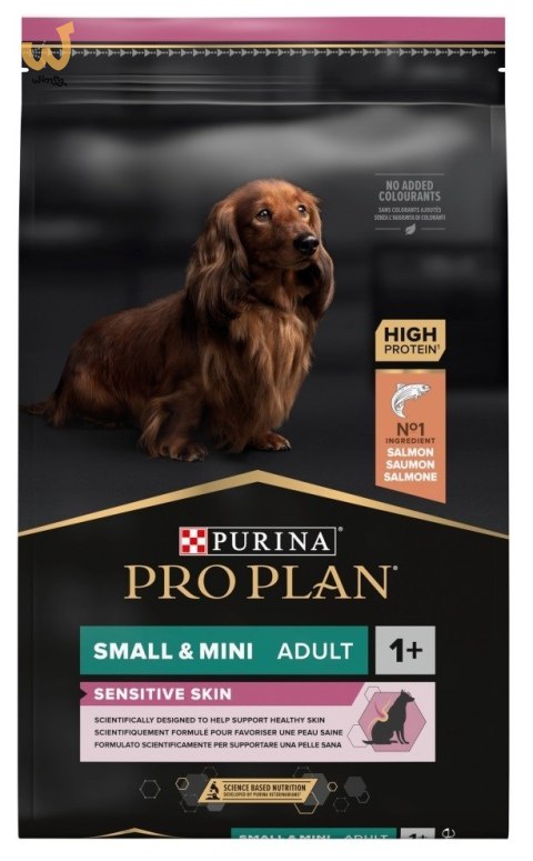 PURINA PRO PLAN Adult Small & Mini Sensitive Skin - sucha karma dla psa - 7kg PURINA PRO PLAN Adult Small & Mini Sensitive Skin - sucha karma dla psa - 7kg